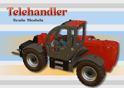 Telehandler Resin Kit....1/50 Scale