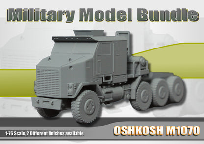 Military Armor Bundle, Kamaz Typhoon + Oshkosh M1070 ... 1/76 - OO Gauge Scale